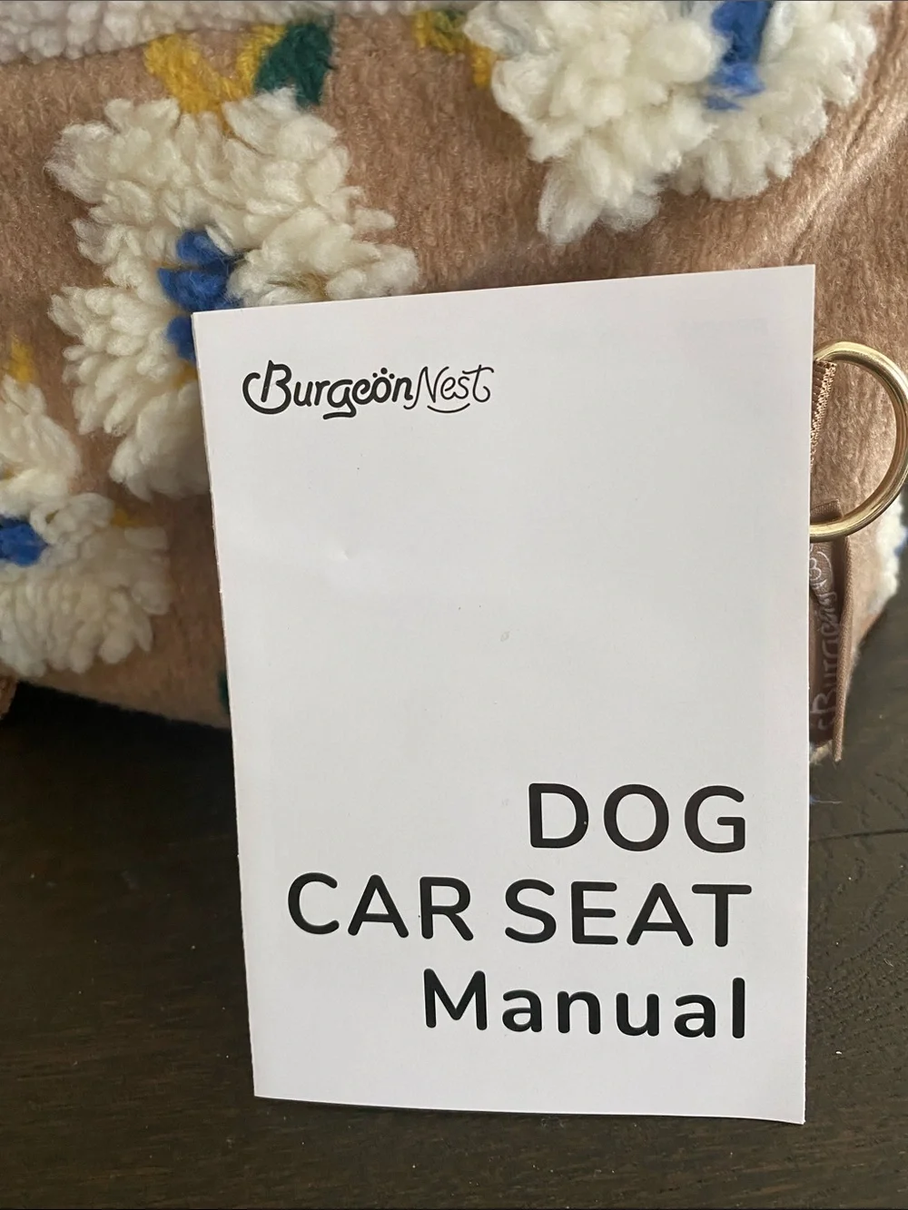 Burgeon Nest Dog Car Seat